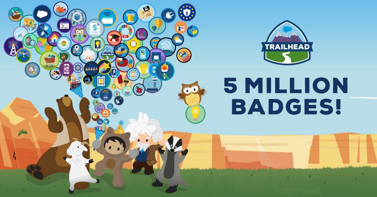 Salesforce Trailhead Badges