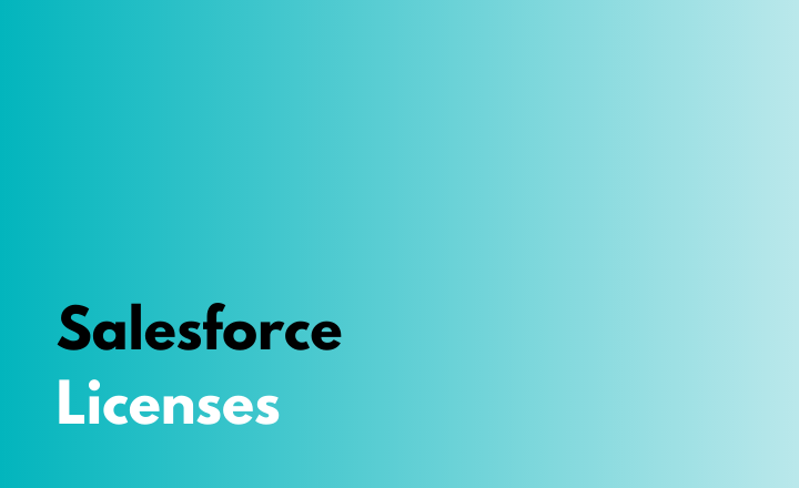 Licenses in Salesforce